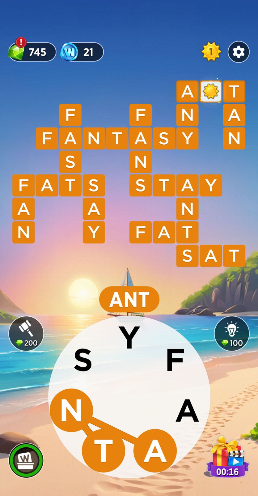 Words of Wonders (WOW) Daily Puzzle September 20 2024