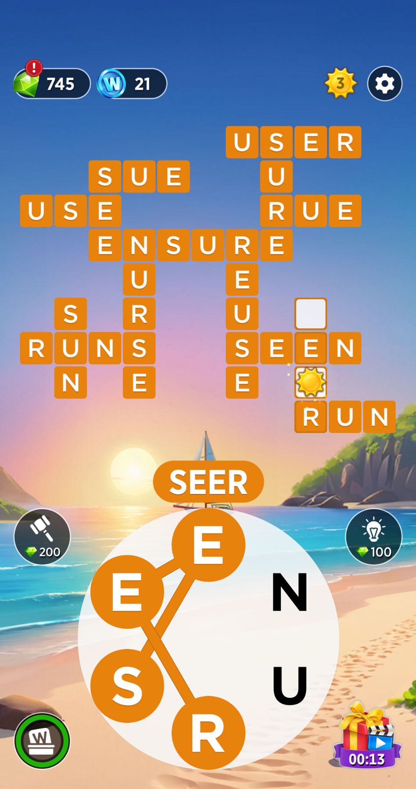 Words of Wonders (WOW) Daily Puzzle September 23 2024