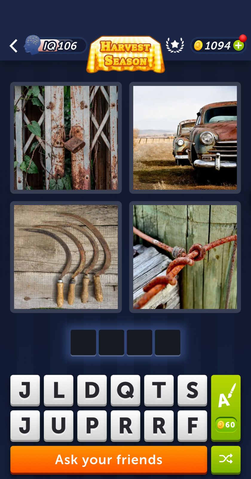 4 Pics 1 Word Daily Bonus Puzzle October 14 2024