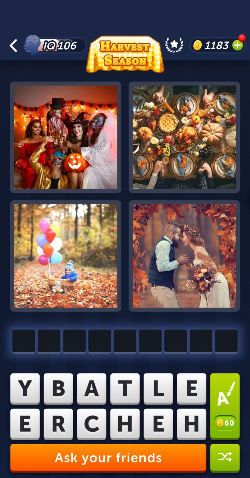 4 Pics 1 Word Daily Bonus Puzzle October 31 2024