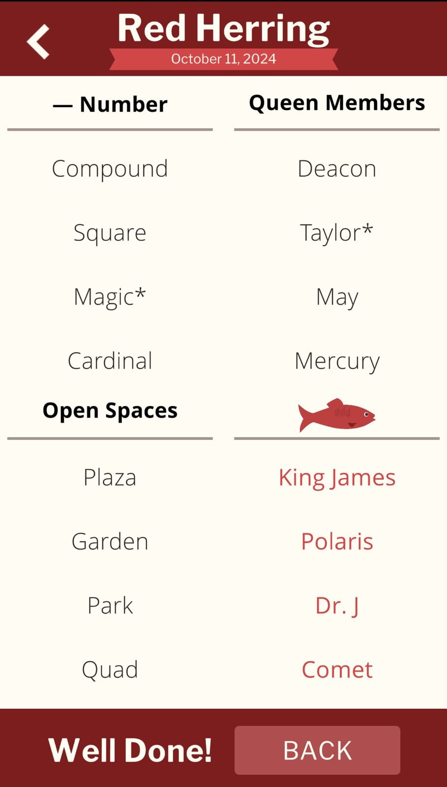7 Little Words Red Herring October 11 2024