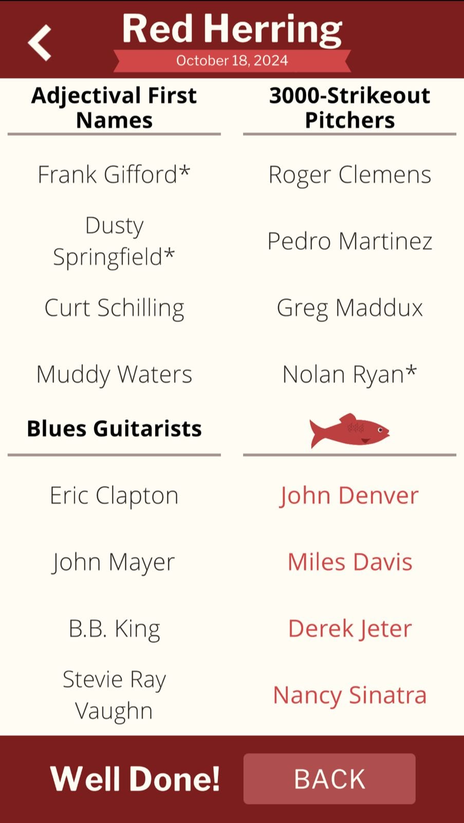 7 Little Words Red Herring October 18 2024