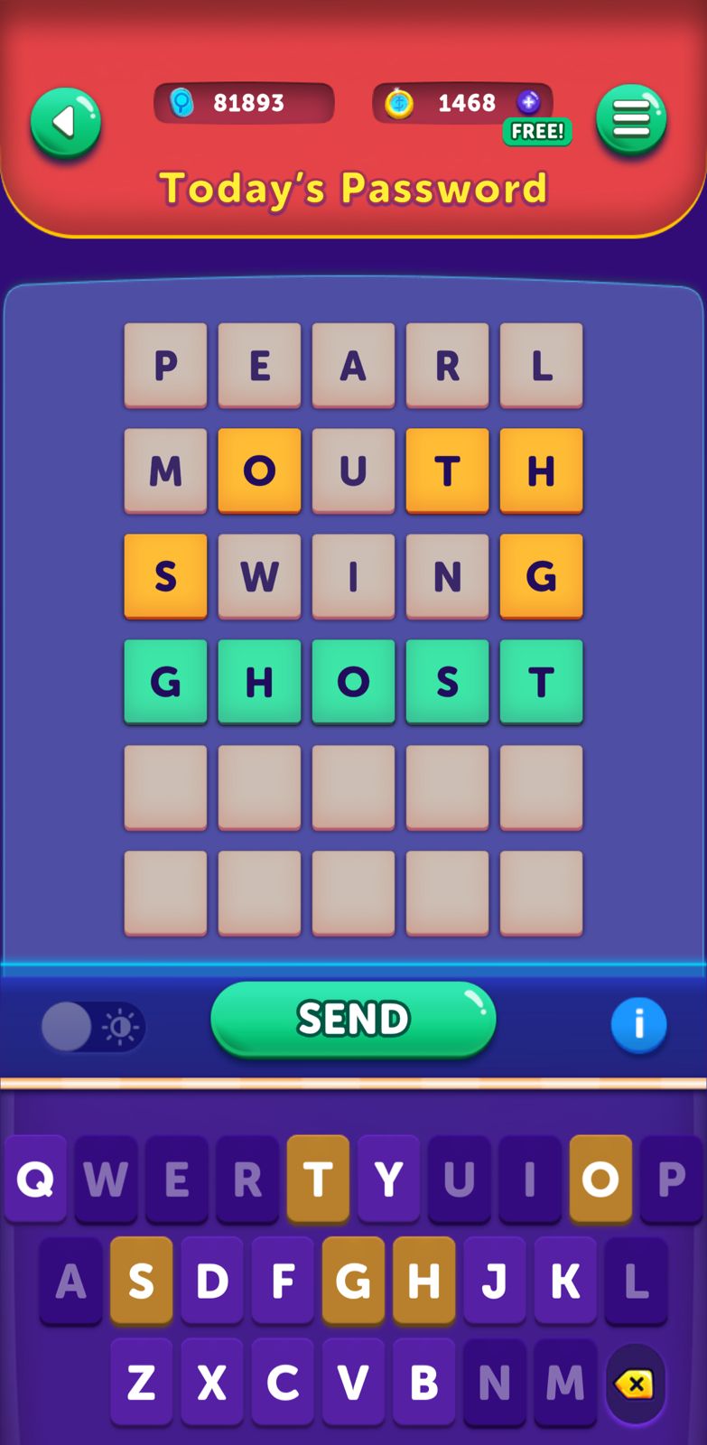 CodyCross Password October 31 2024