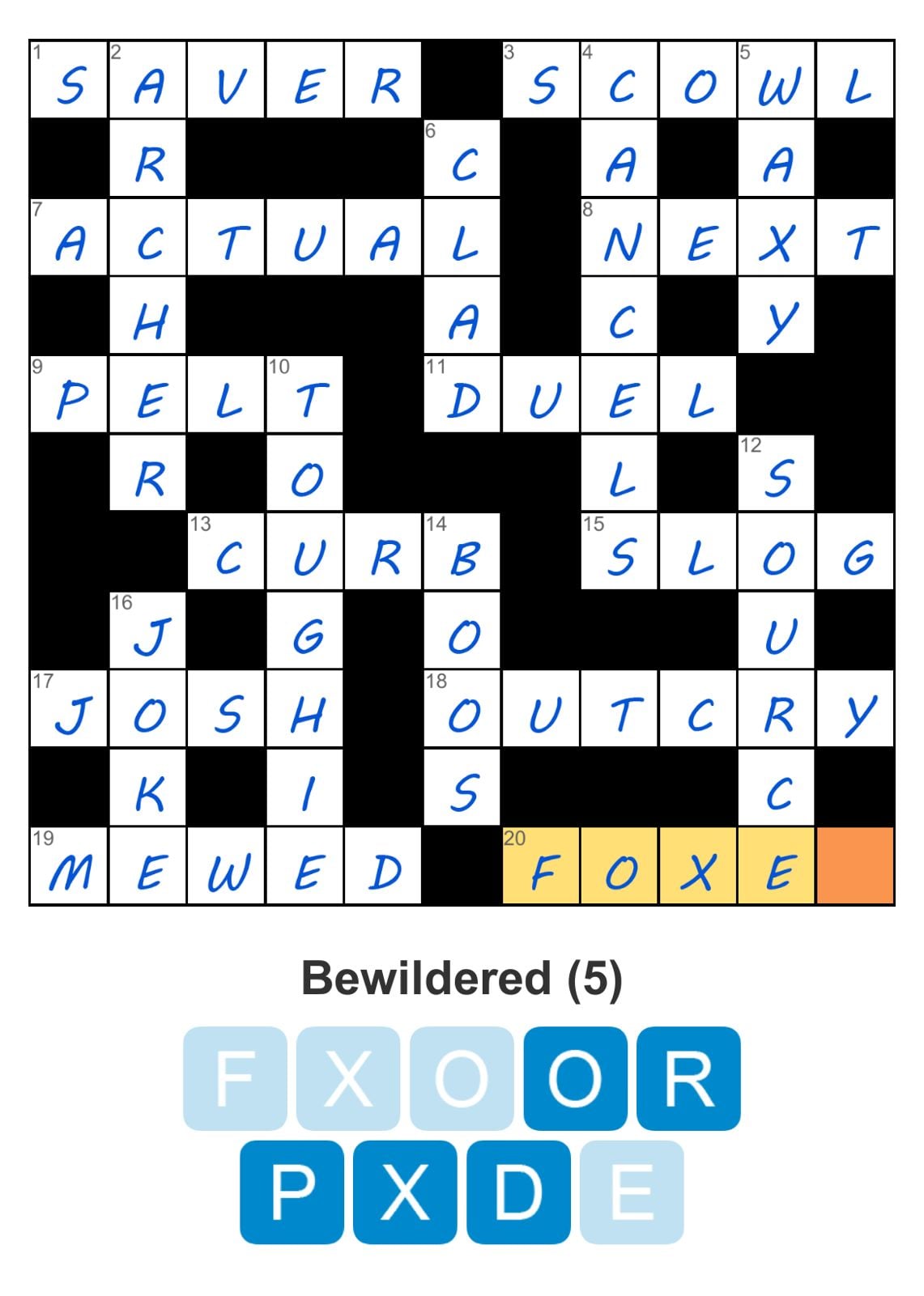 Puzzle Page Crossword October 12 2024