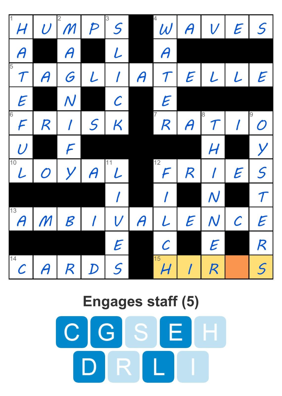 Puzzle Page Crossword October 16 2024