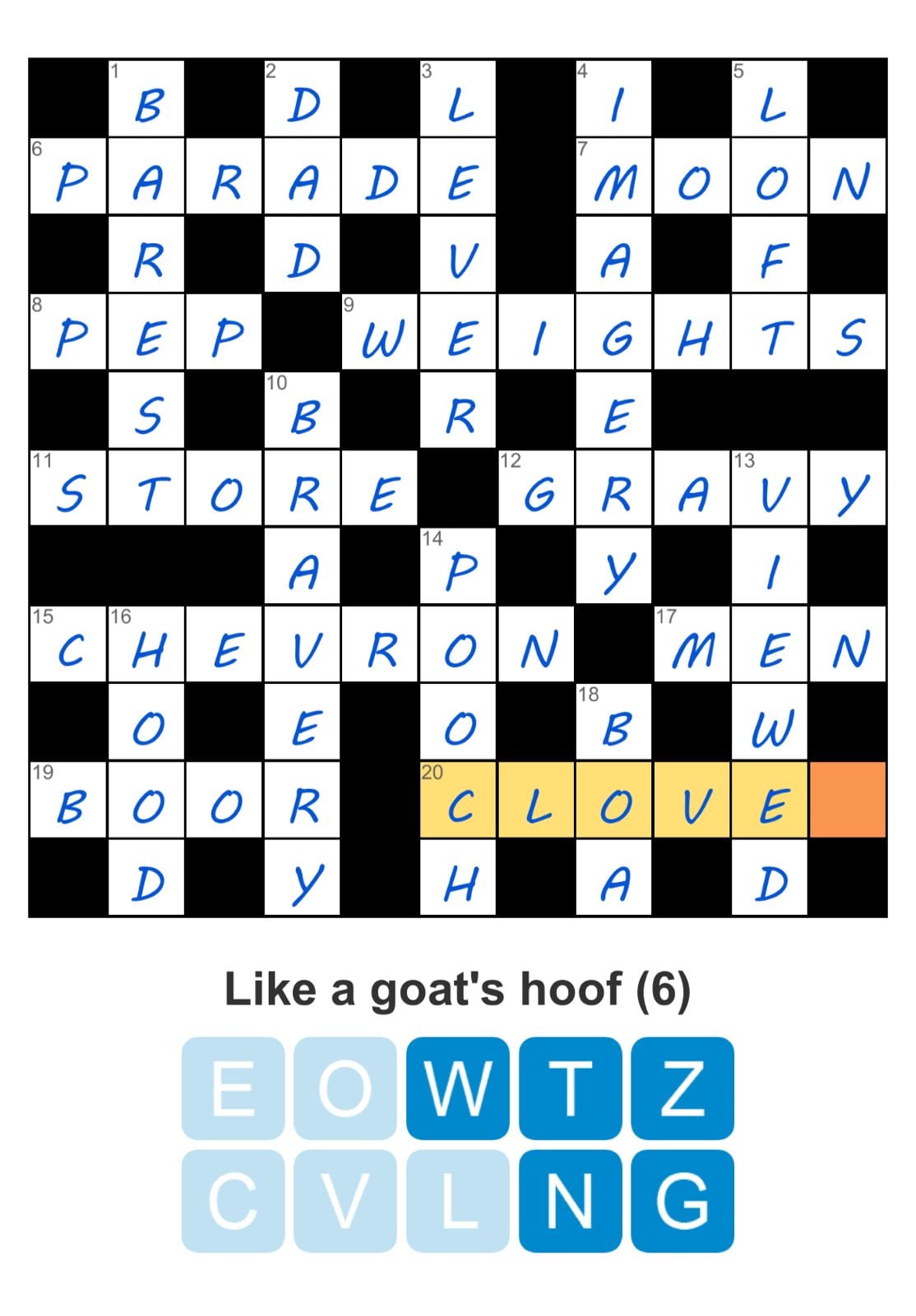 Puzzle Page Crossword October 2 2024