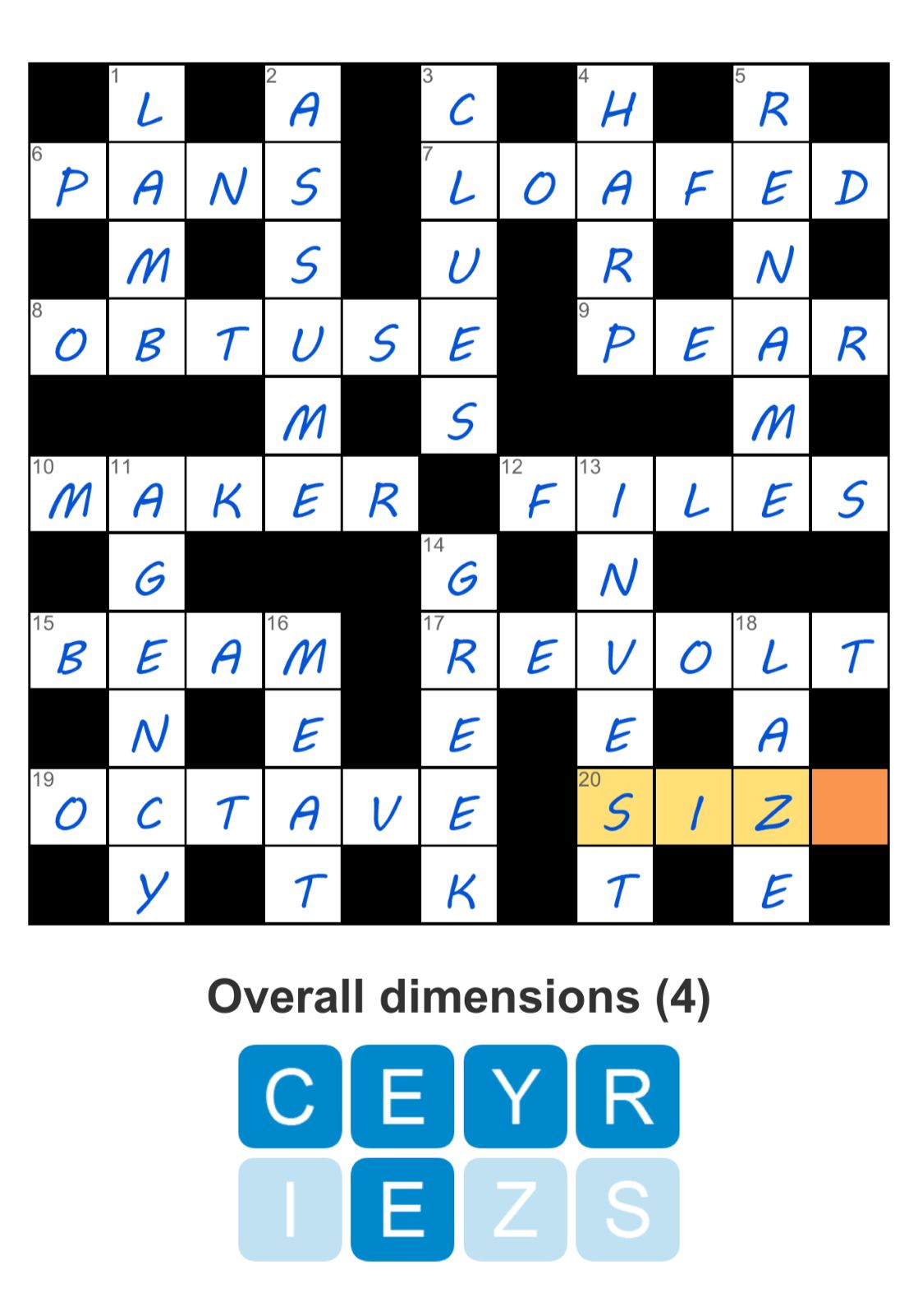 Puzzle Page Crossword October 3 2024