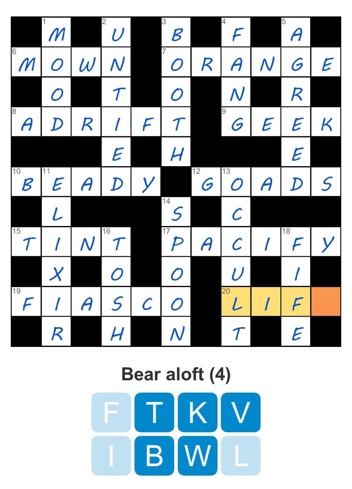 Puzzle Page Crossword October 5 2024