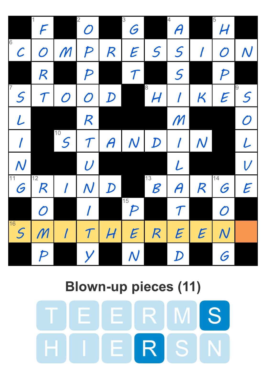 Puzzle Page Crossword October 9 2024