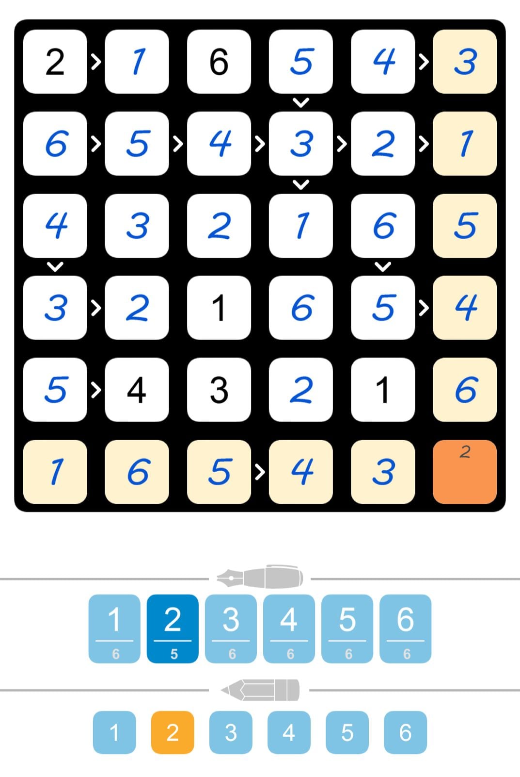 Puzzle Page Futoshiki October 18 2024