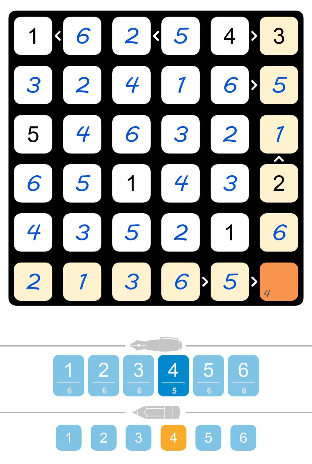 Puzzle Page Futoshiki October 4 2024