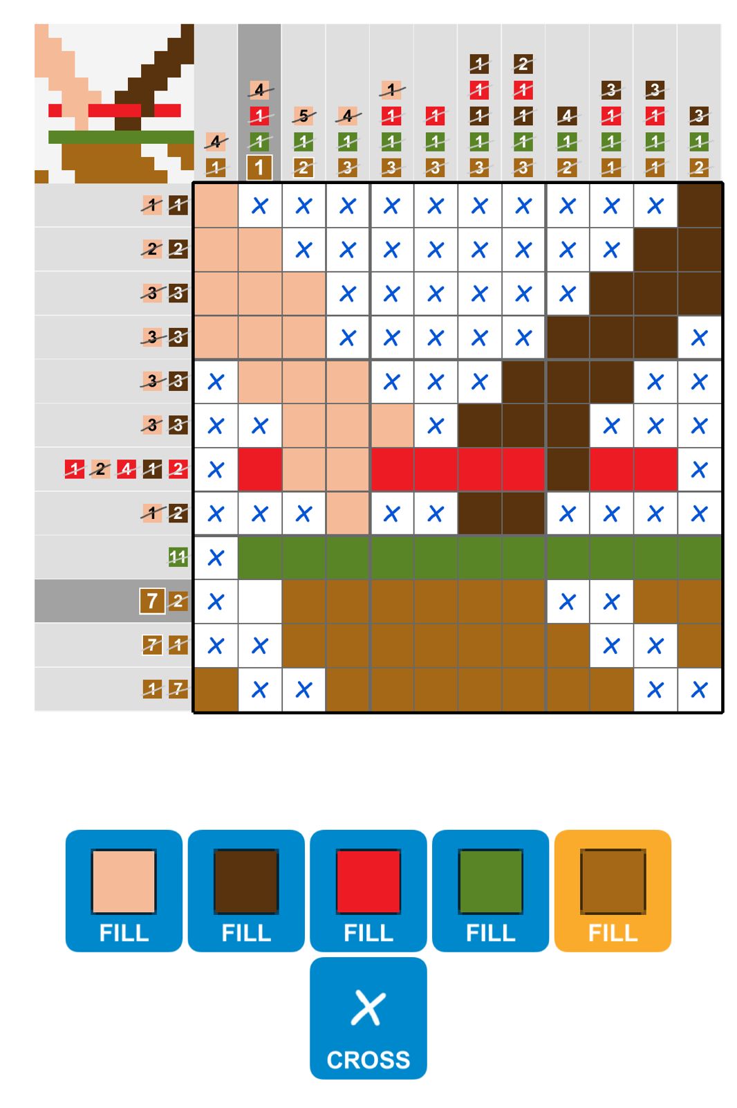 Puzzle Page Picture Cross October 19 2024