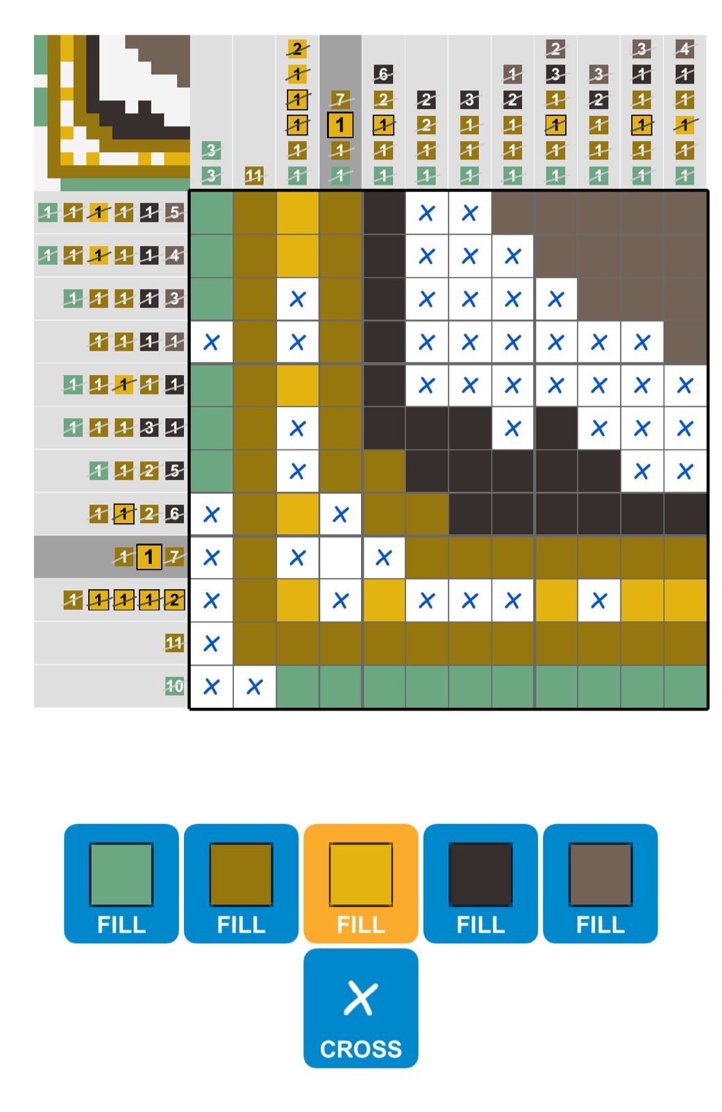 Puzzle Page Picture Cross October 22 2024