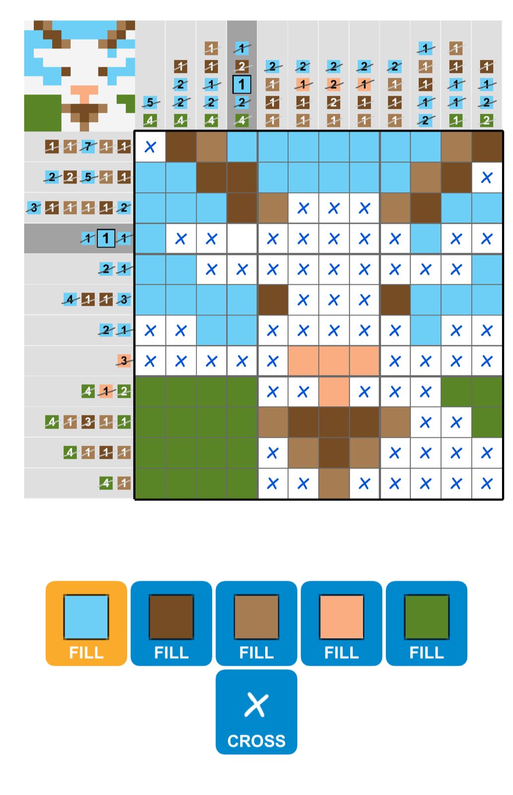 Puzzle Page Picture Cross October 24 2024 Puzzle Page Picture Cross October 24 2024