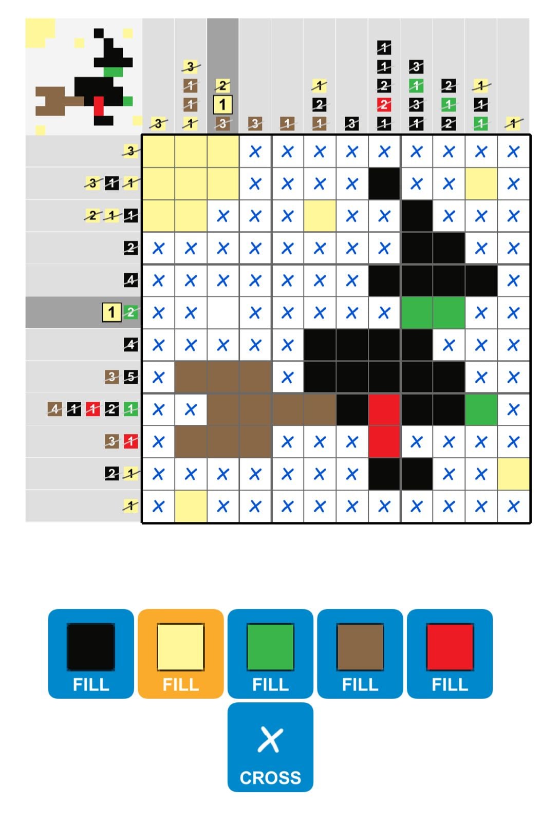 Puzzle Page Picture Cross October 31 2024