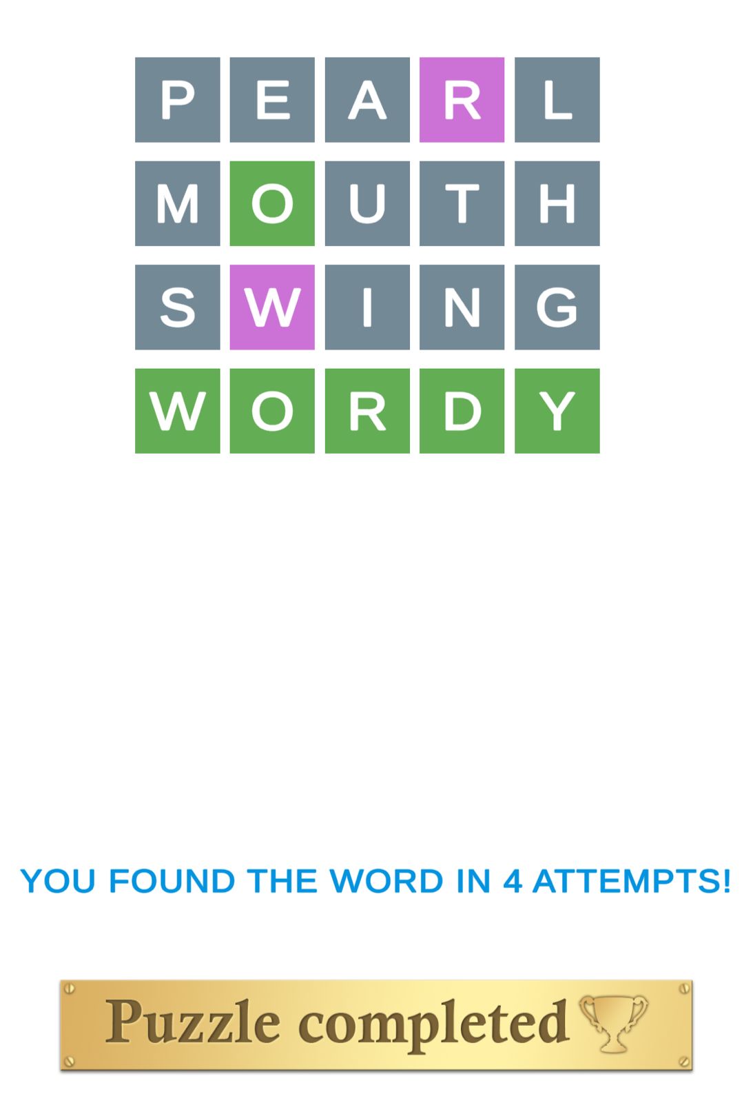 Puzzle Page Wordy October 27 2024