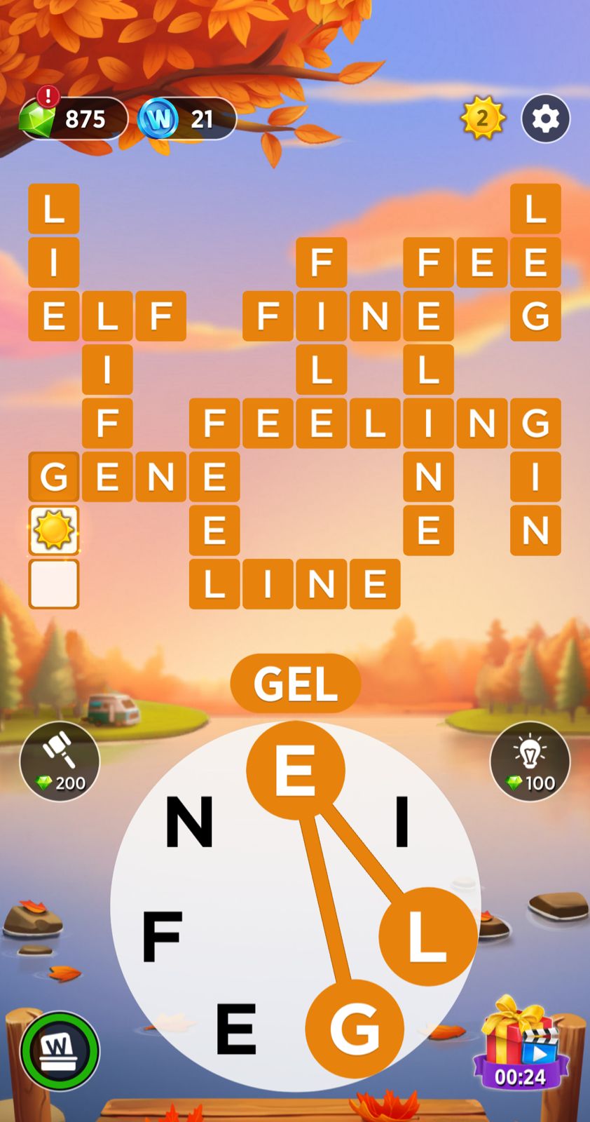Words of Wonders (WOW) Daily Puzzle October 29 2024