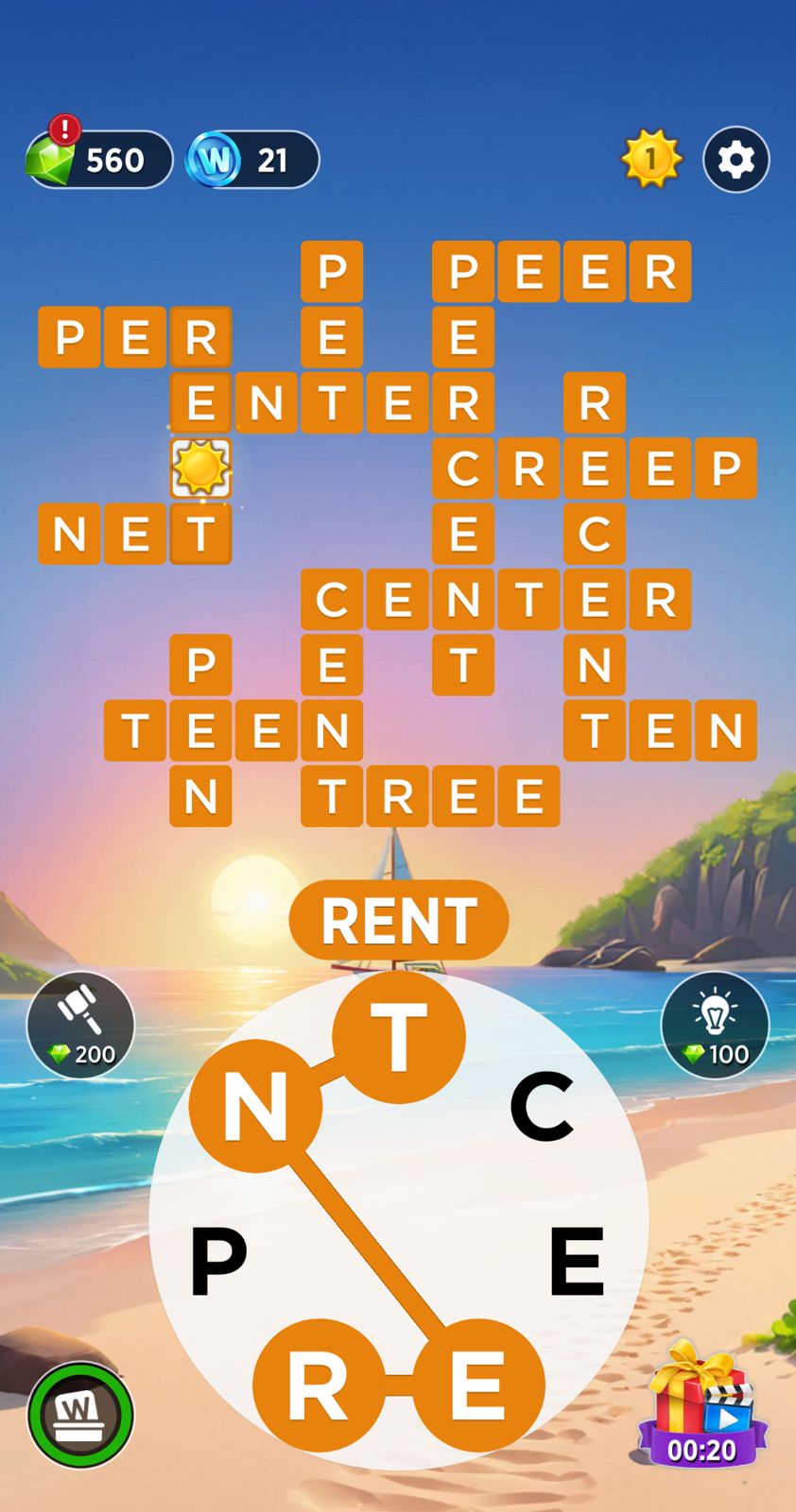 Words of Wonders (WOW) Daily Puzzle October 3 2024