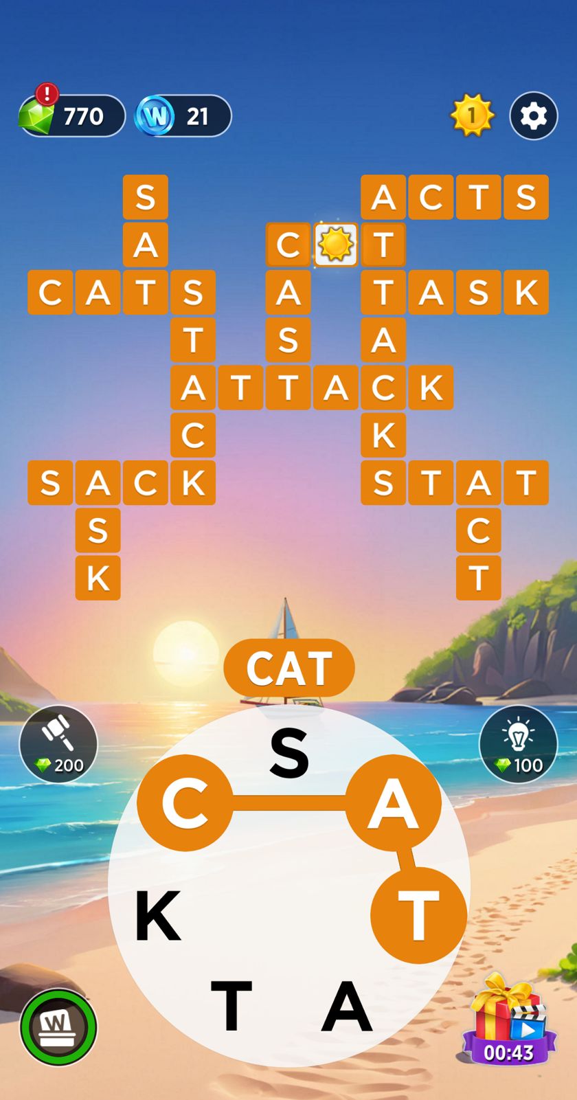 Words of Wonders (WOW) Daily Puzzle October 9 2024