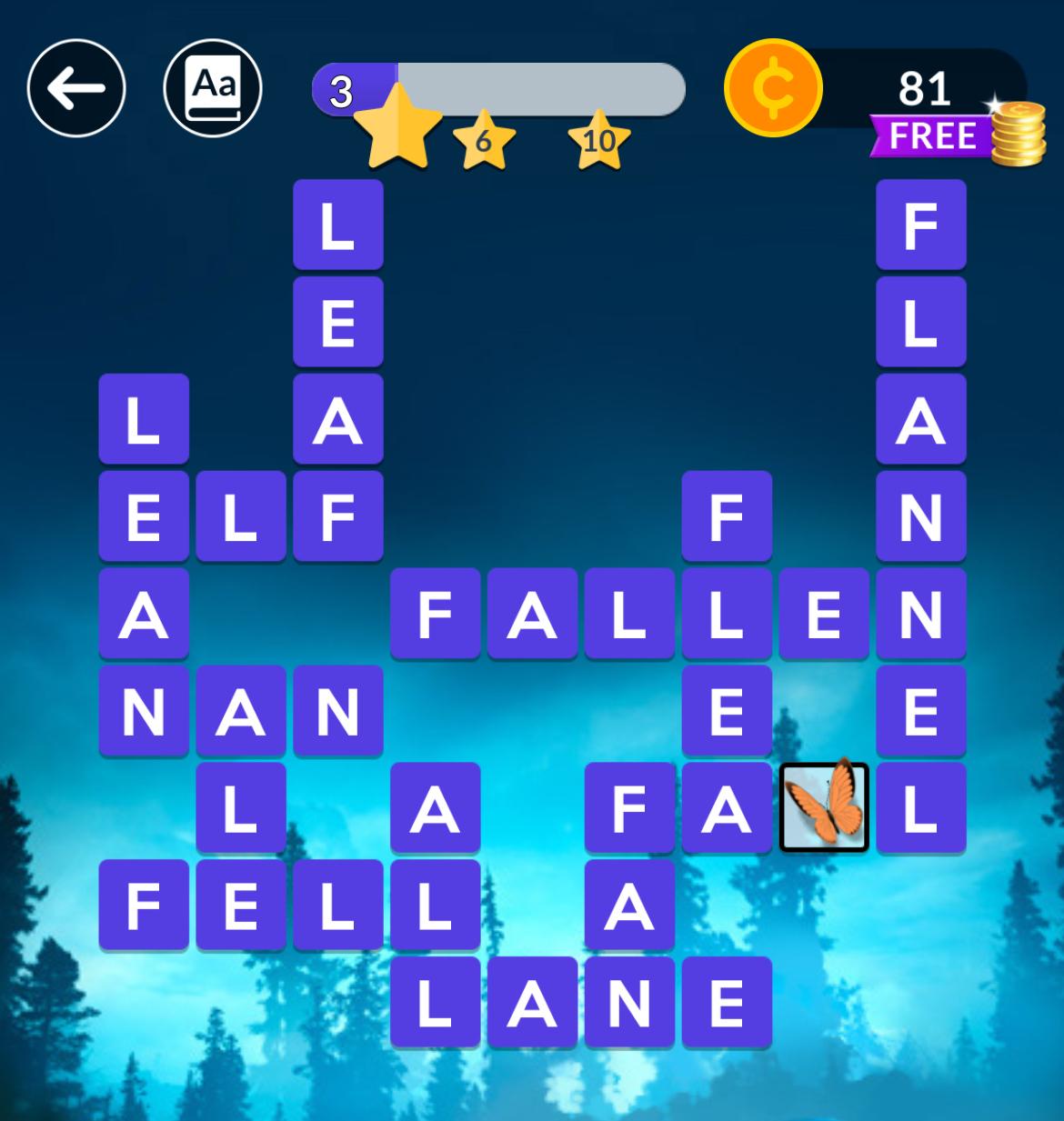 Wordscapes October 16 2024
