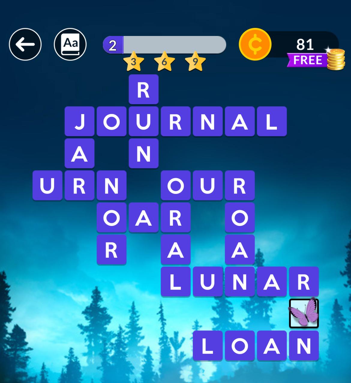Wordscapes October 2 2024