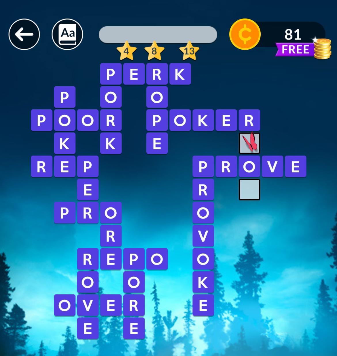 Wordscapes October 20 2024