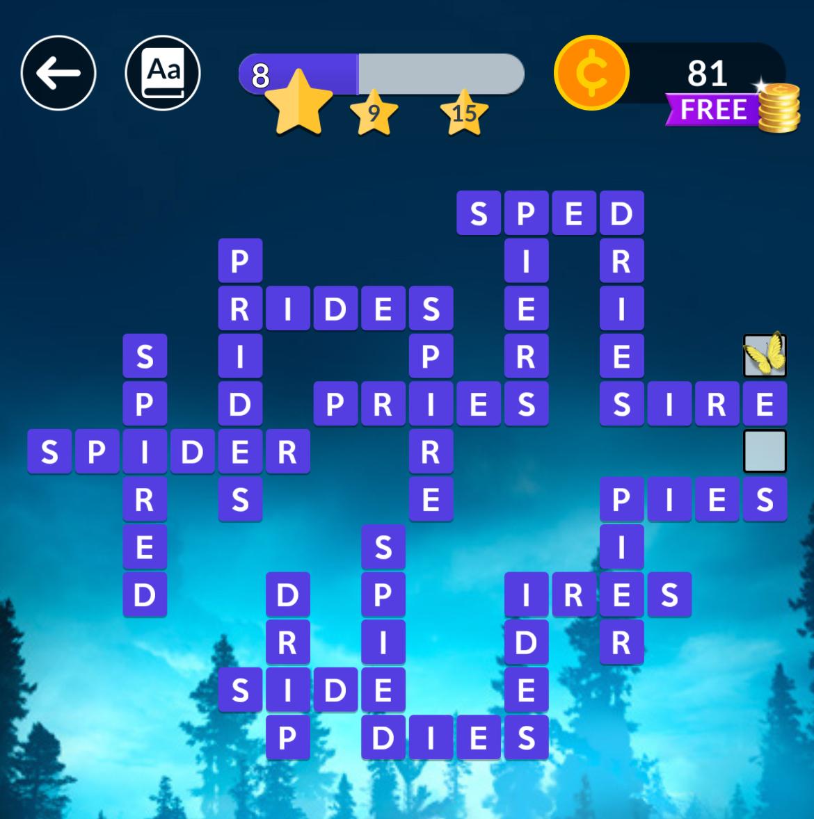 Wordscapes October 21 2024