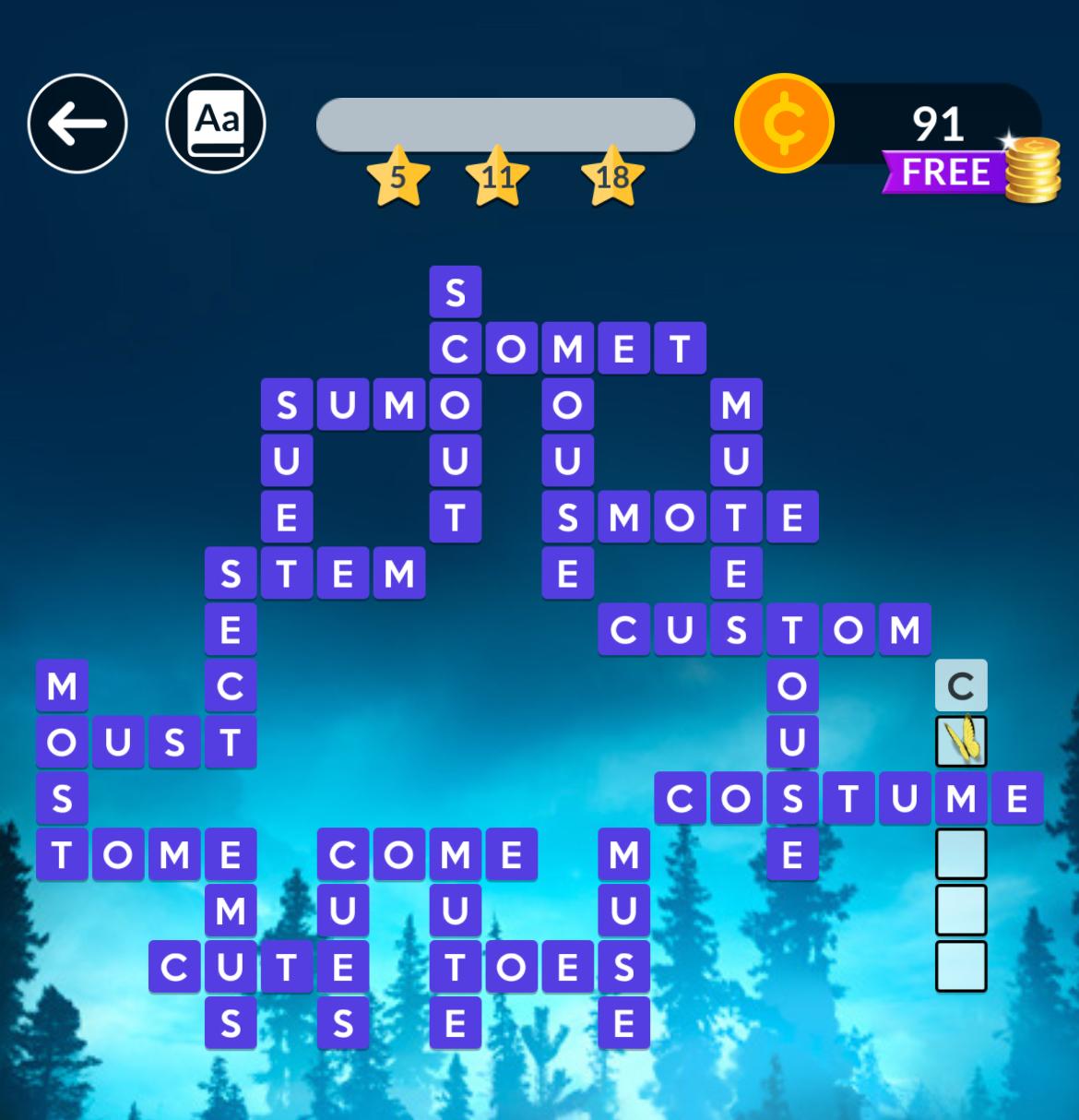 Wordscapes October 24 2024