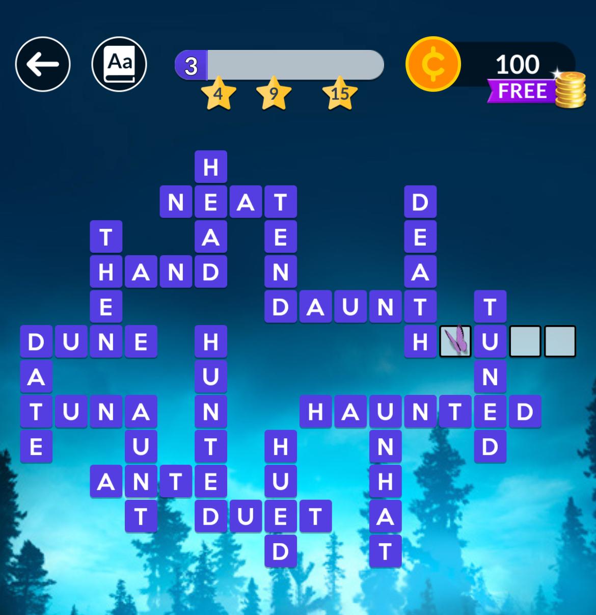 Wordscapes October 30 2024