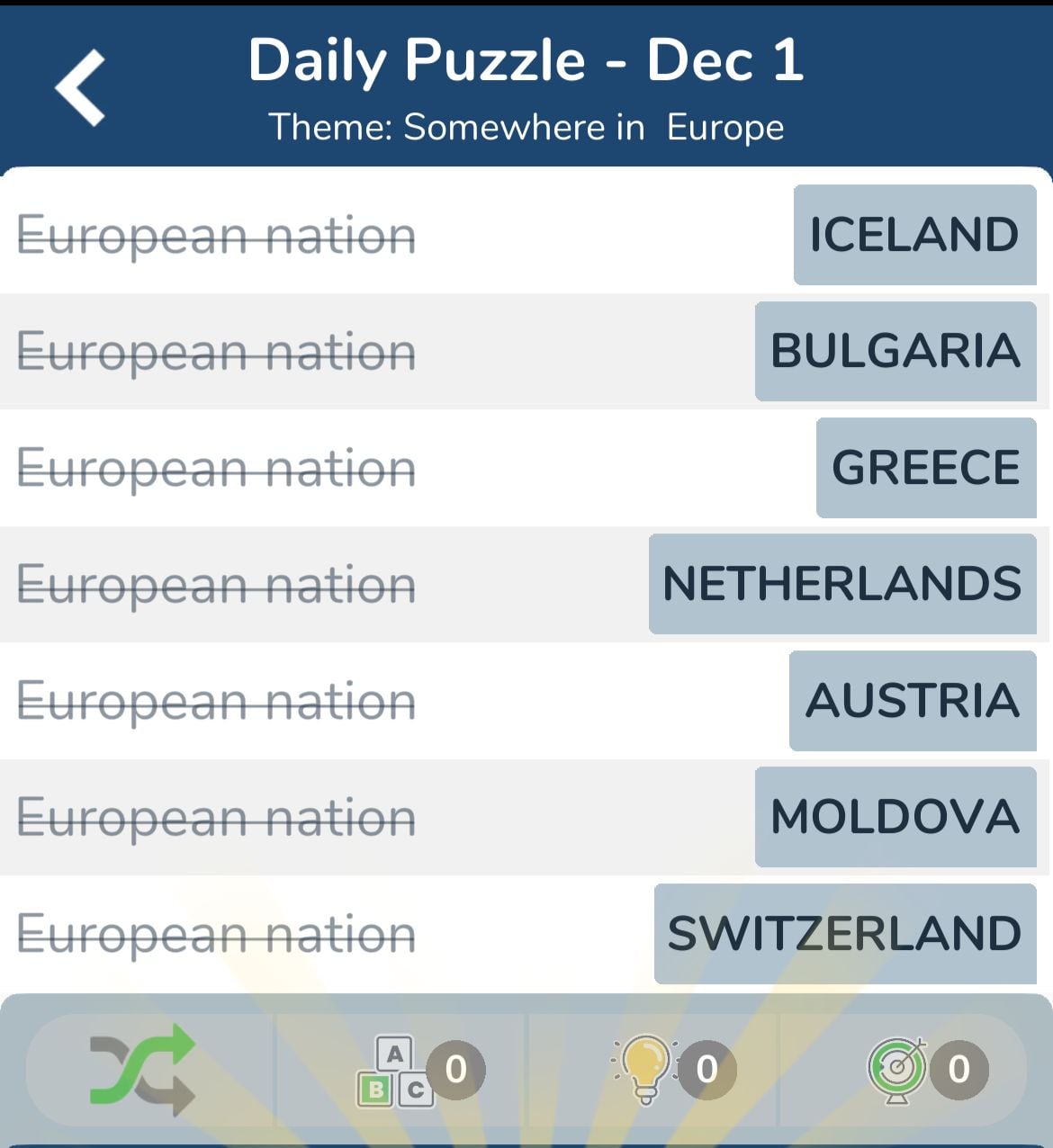 7 Little Words December 1 2024