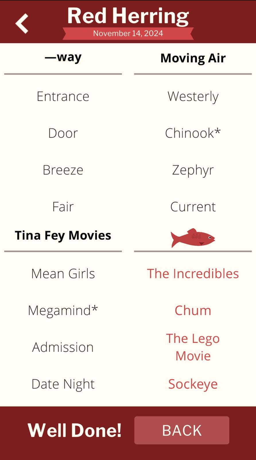 7 Little Words Red Herring November 14 2024