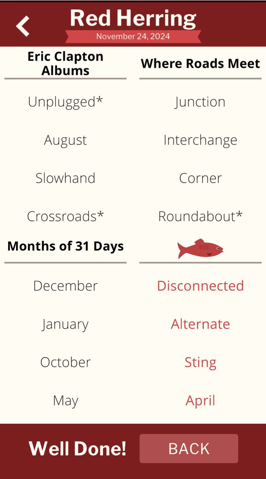 7 Little Words Red Herring November 24 2024