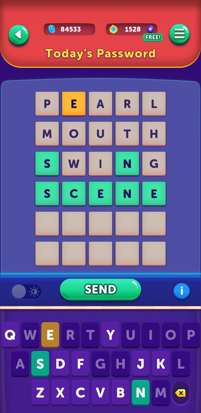CodyCross Password November 29 2024