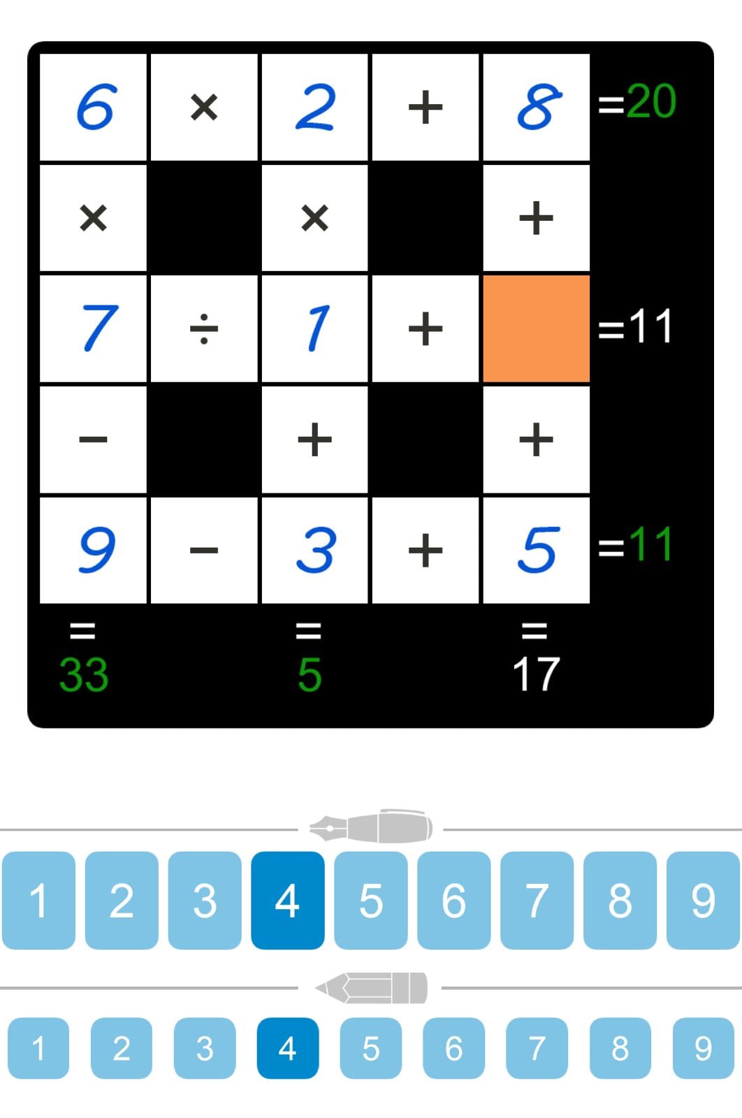 Puzzle Page Cross Sum November 10 2024