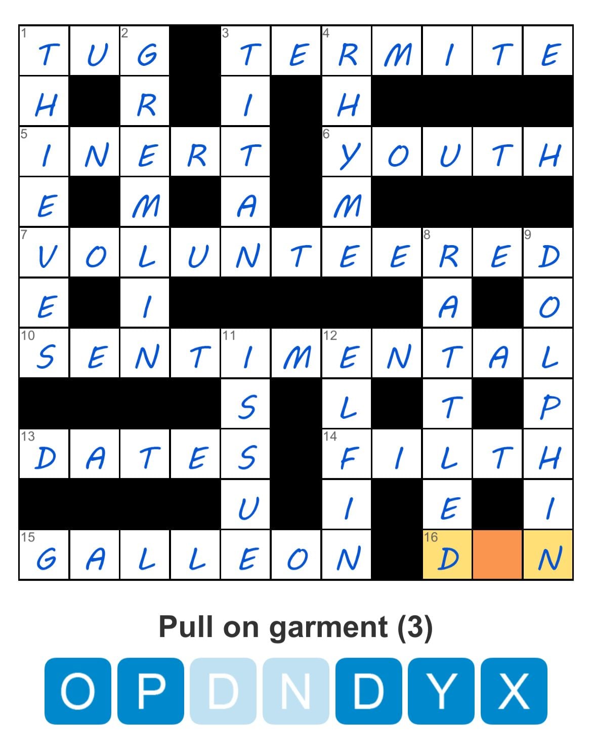 Puzzle Page Crossword November 21 2024