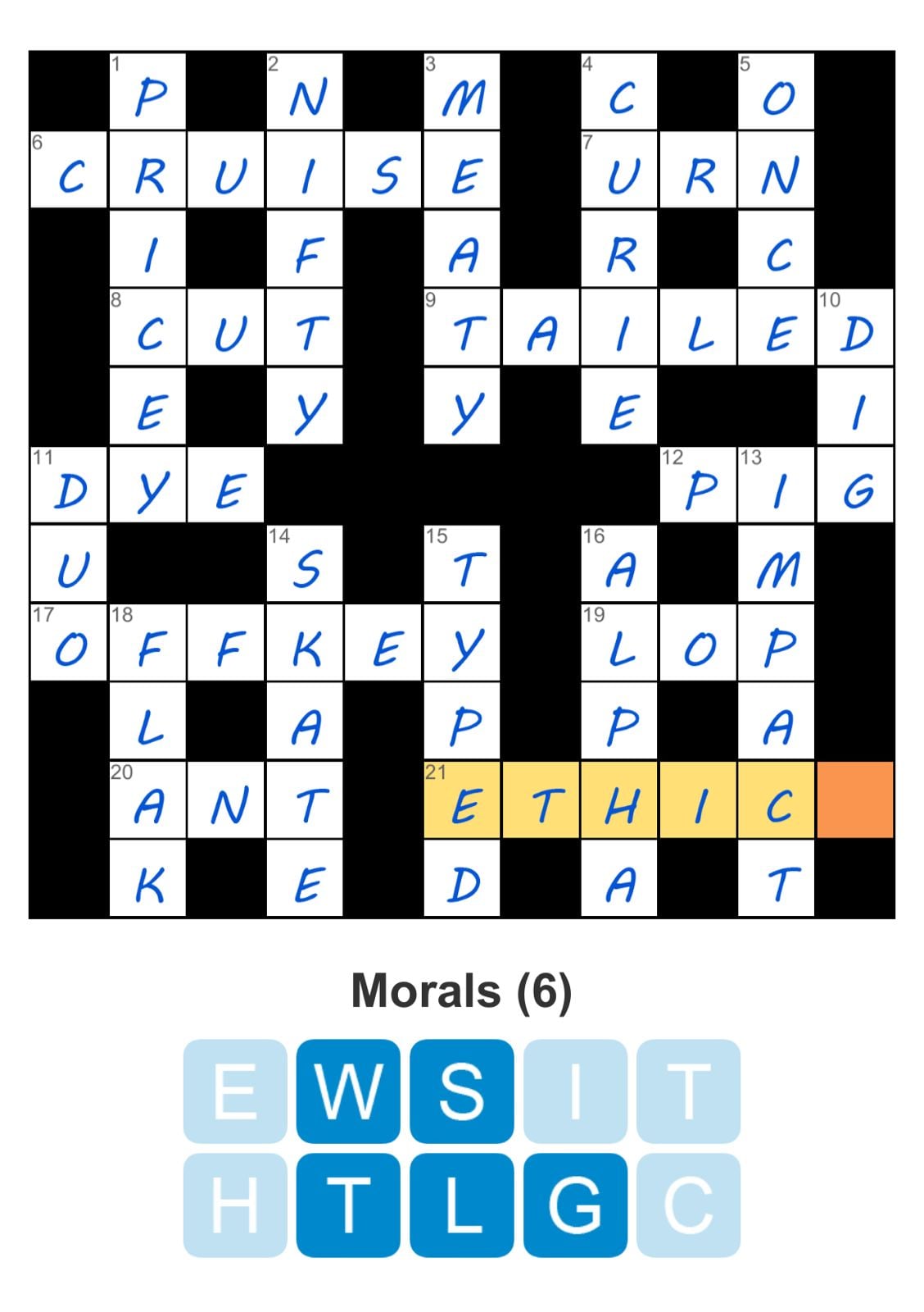 Puzzle Page Crossword November 25 2024