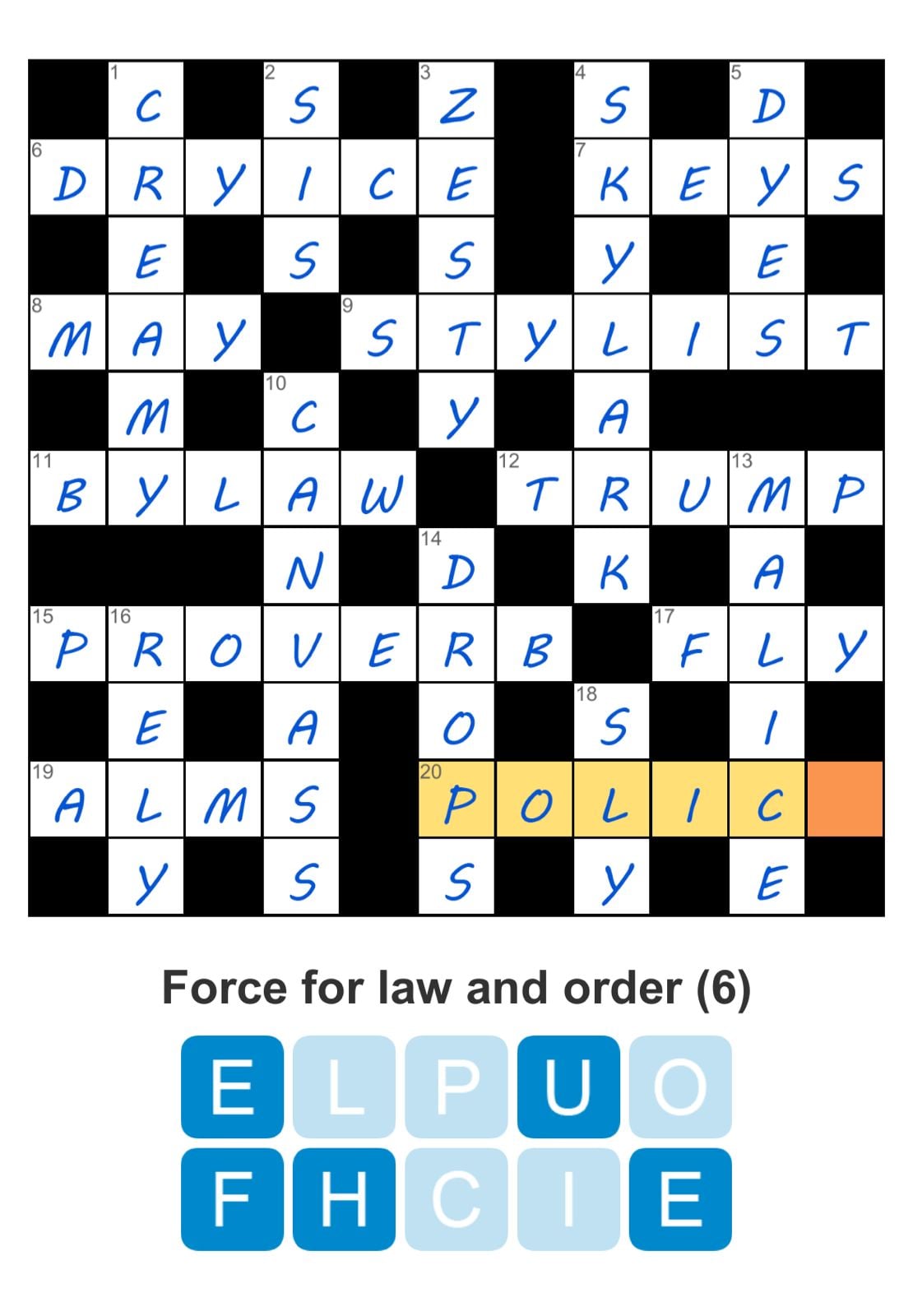 Puzzle Page Crossword November 30 2024