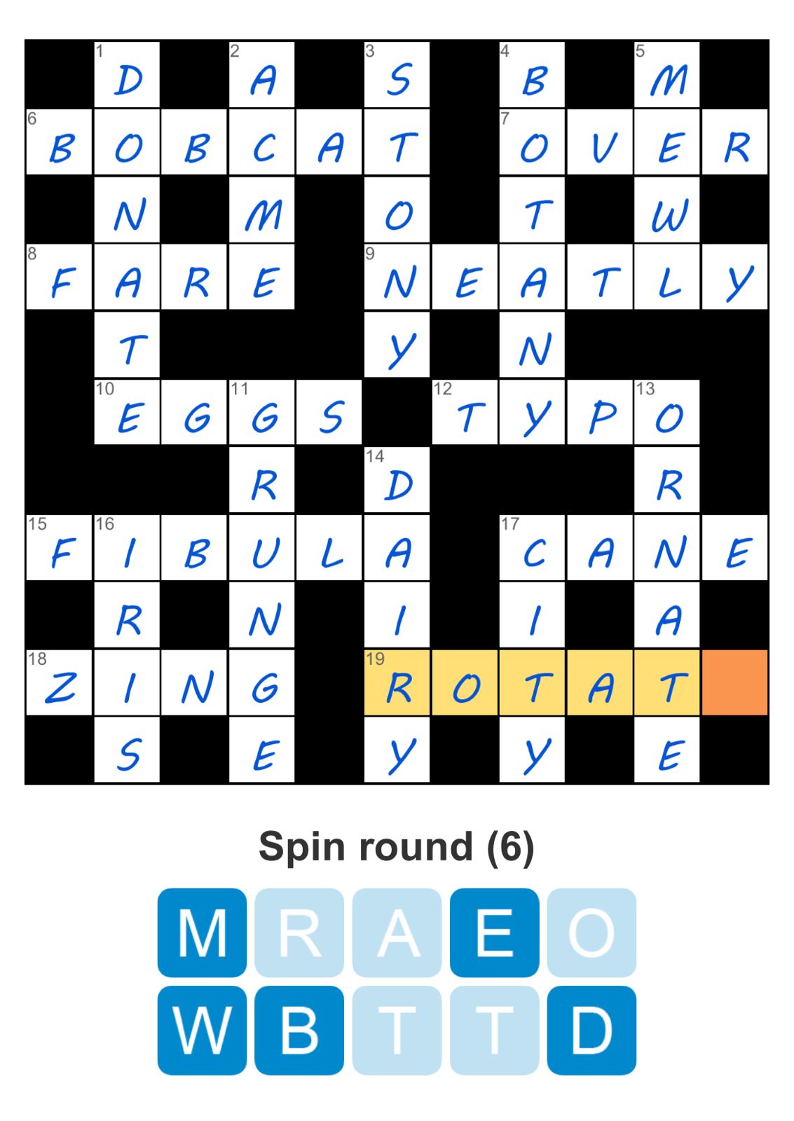 Puzzle Page Crossword November 4 2024