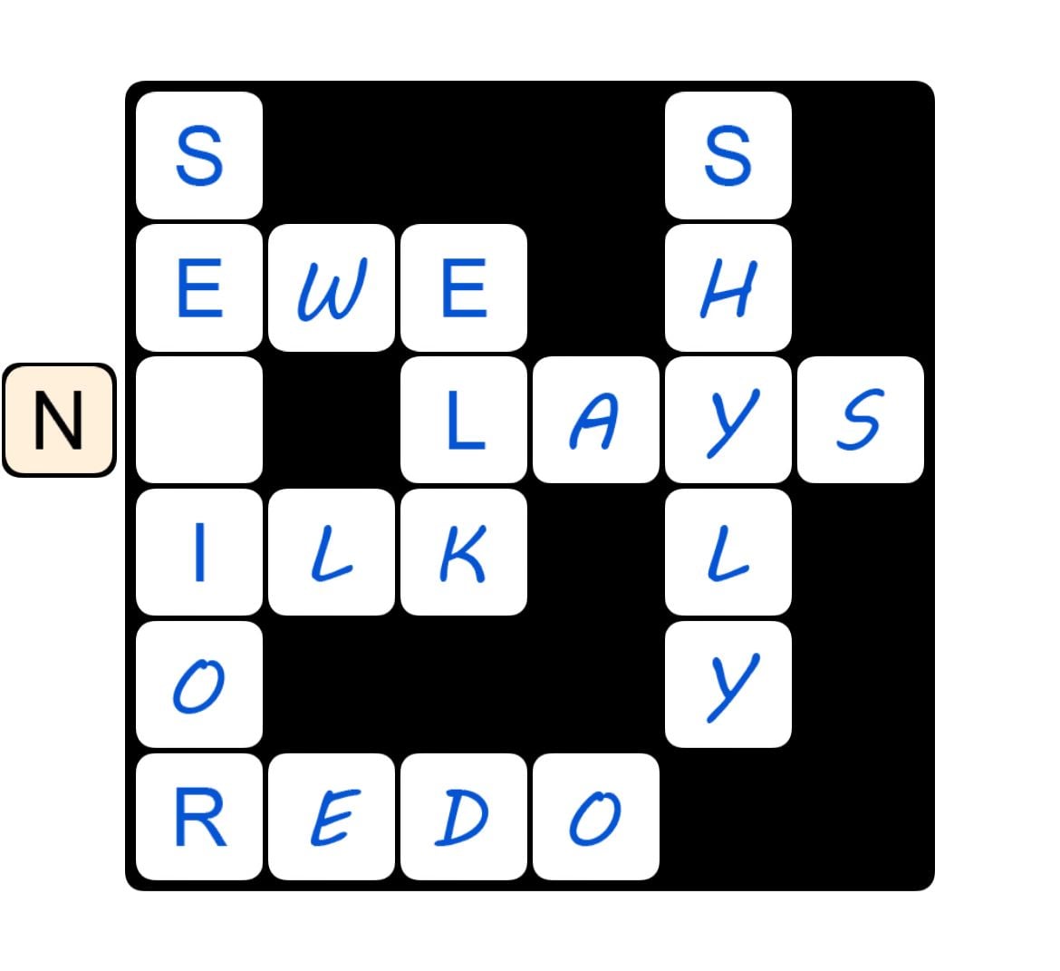 Puzzle Page Word Slide November 4 2024