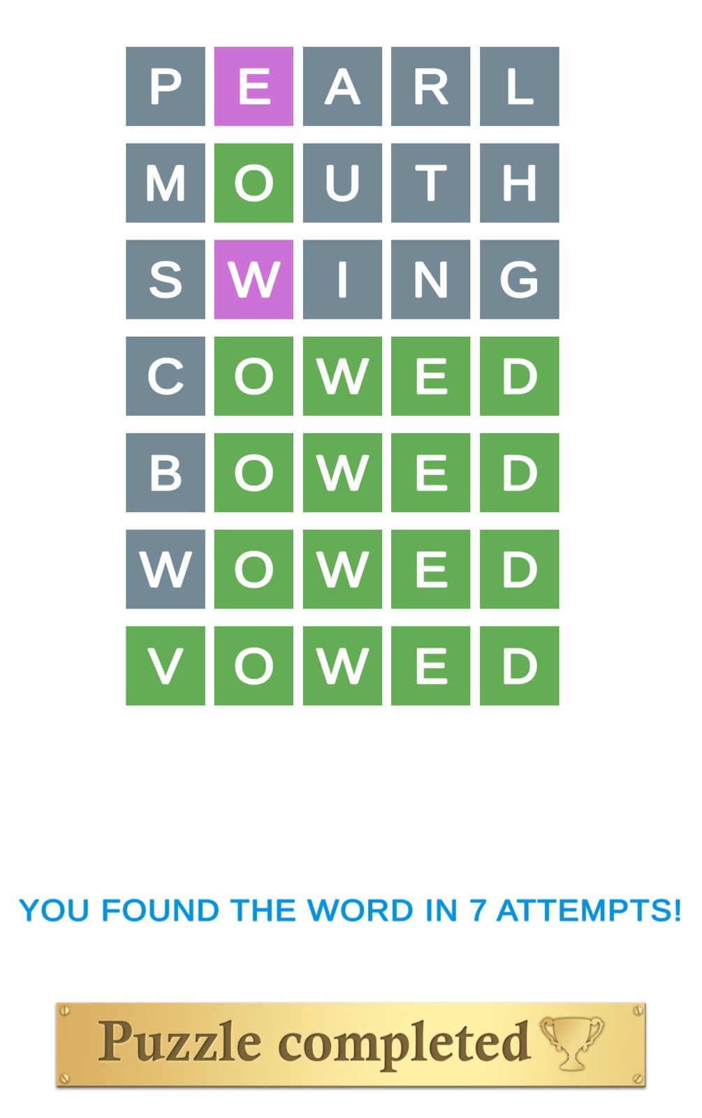 Puzzle Page Wordy November 11 2024
