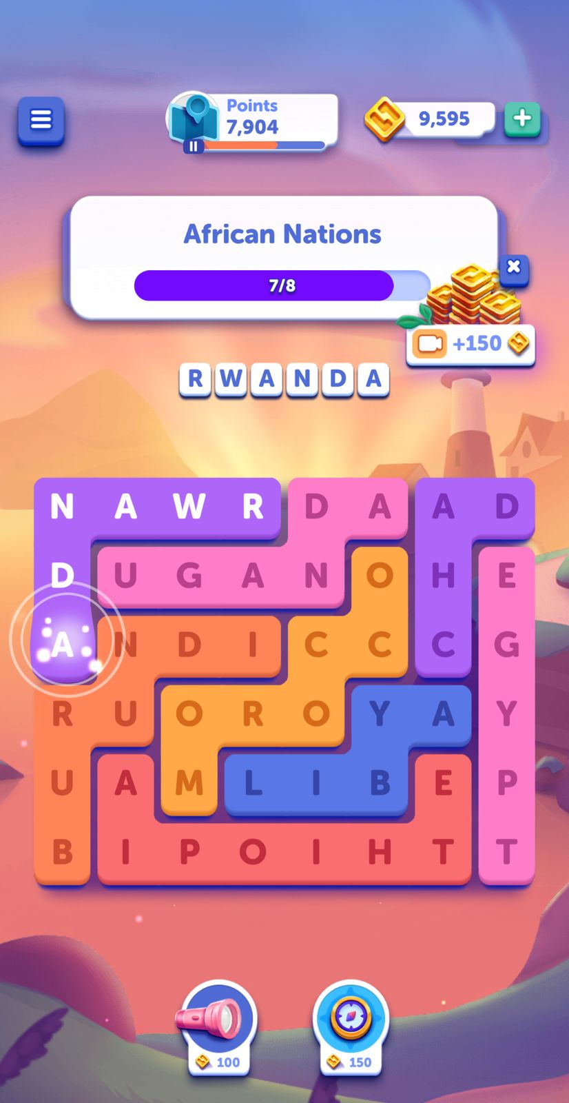 Word Lanes Daily Unwind November 9 2024