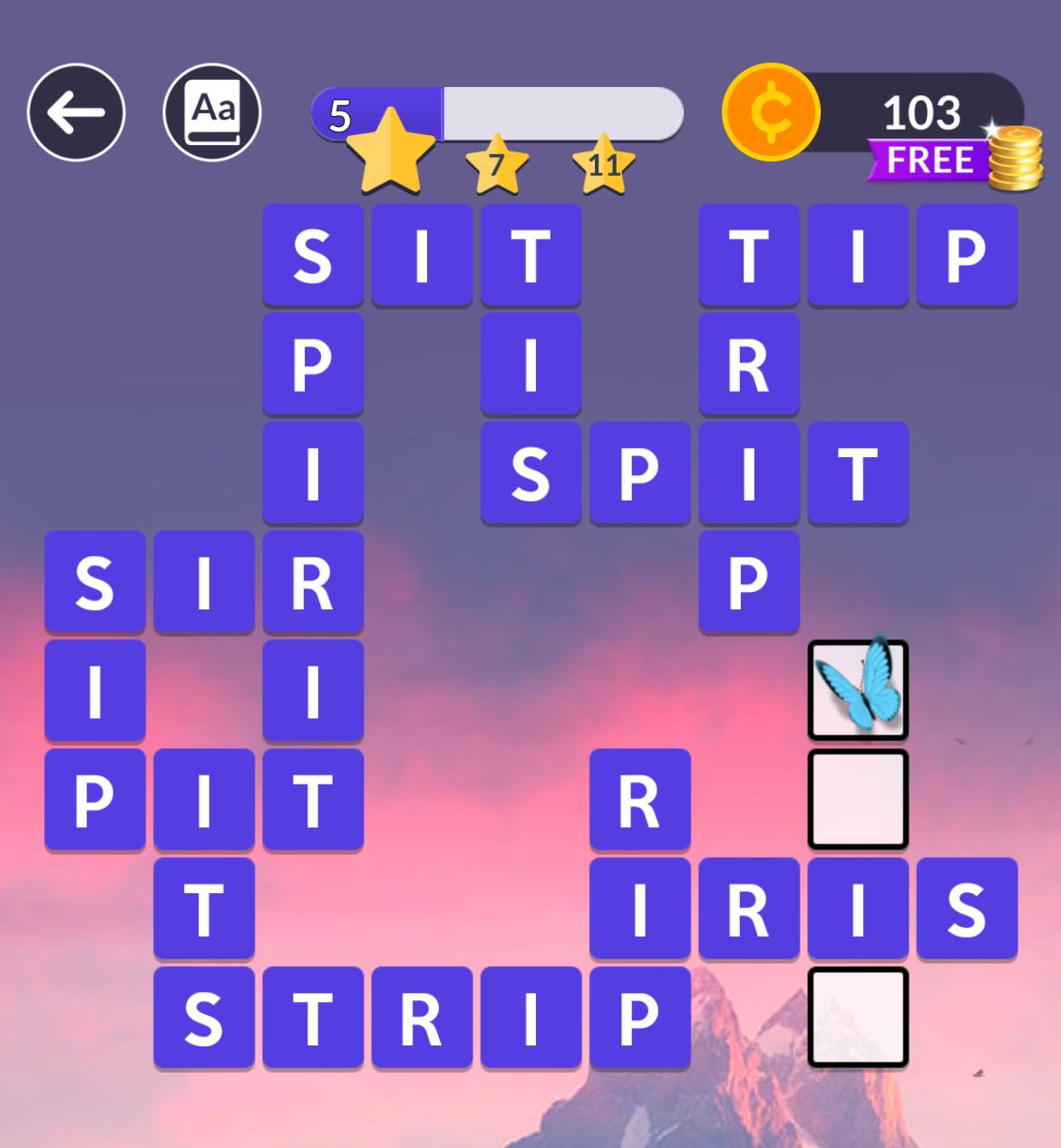Wordscapes November 19 2024