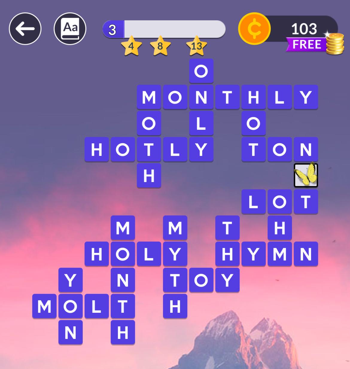 Wordscapes November 8 2024