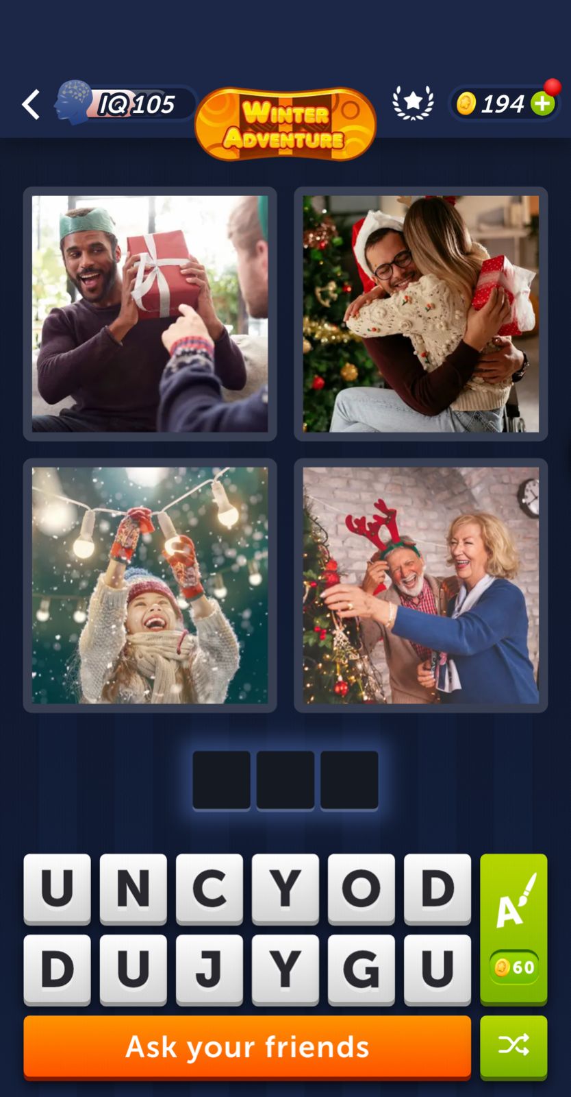 4 Pics 1 Word Daily Bonus Puzzle December 25 2024