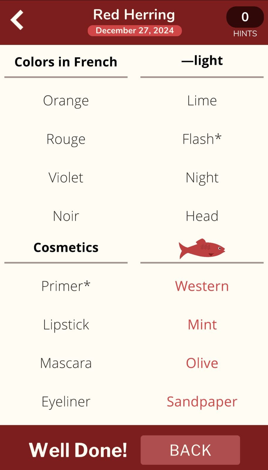 7 Little Words Red Herring December 27 2024