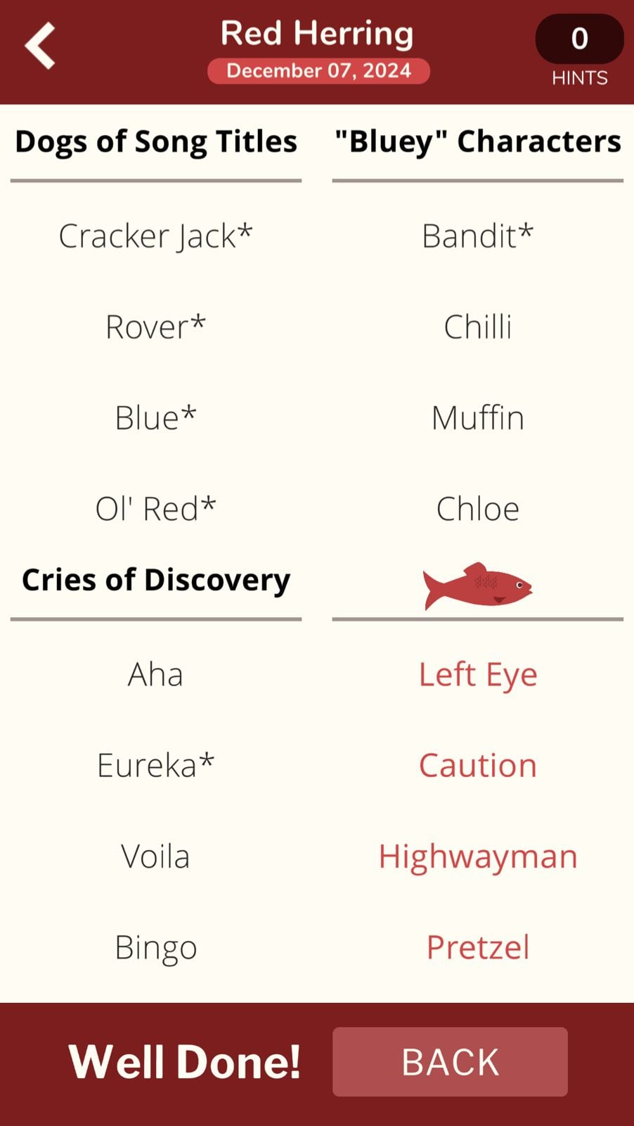7 Little Words Red Herring November 7 2024