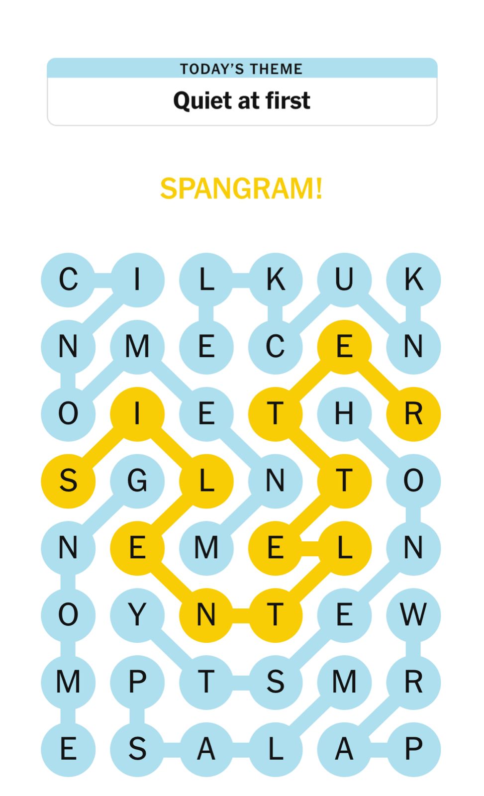 NYT Strands December 9 2024