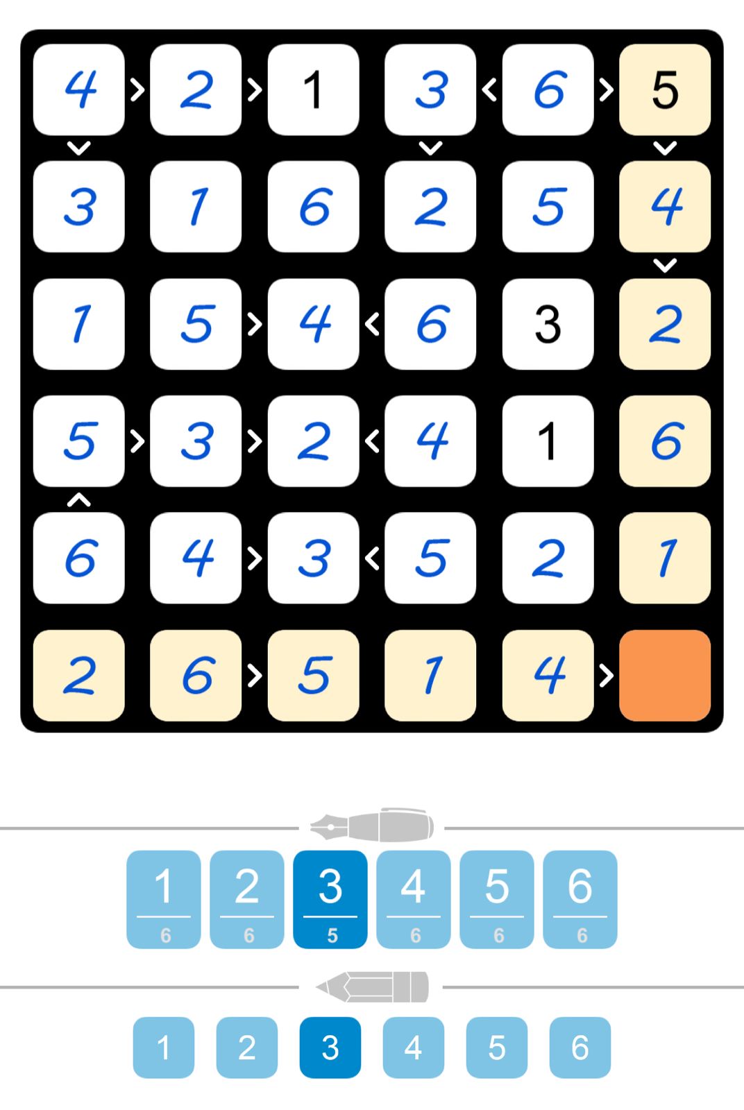 Puzzle Page Futoshiki December 21 2024 Puzzle Page Futoshiki December 21 2024