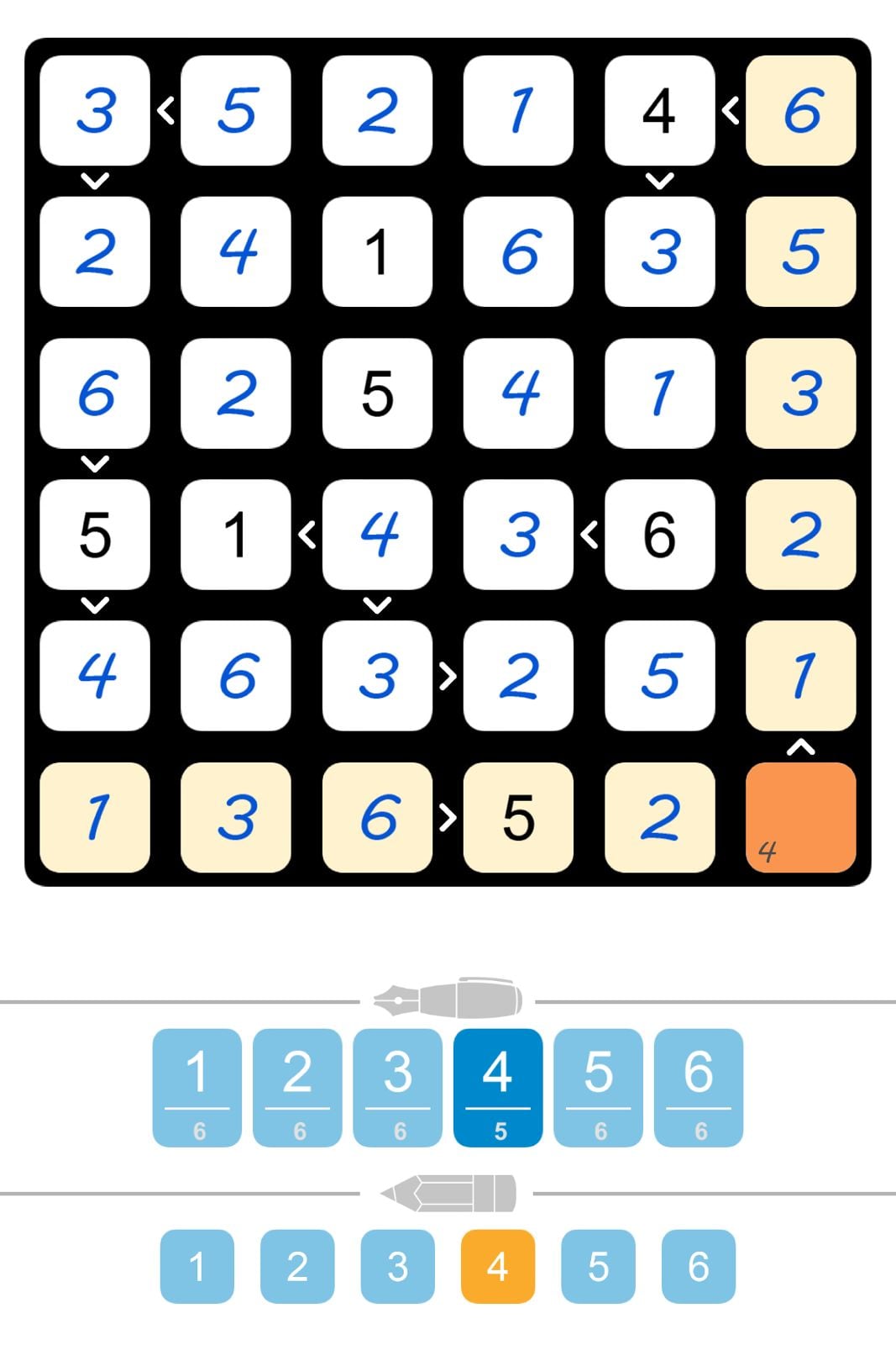 Puzzle Page Futoshiki December 28 2024 Puzzle Page Futoshiki December 28 2024