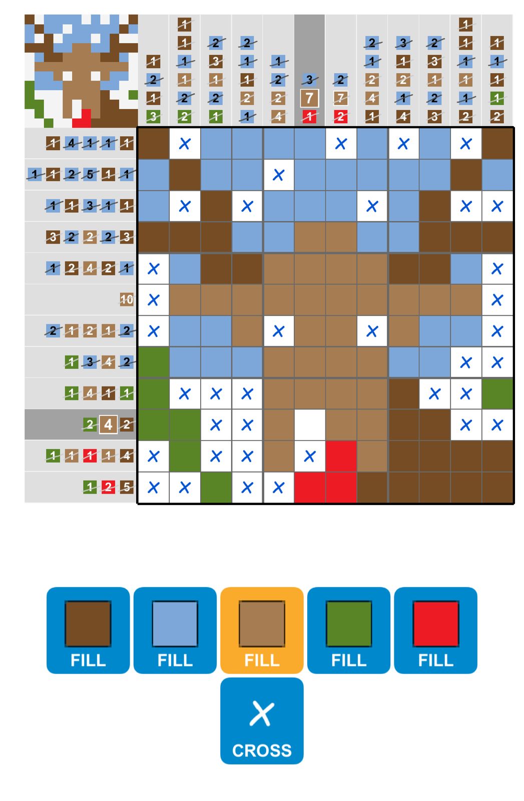 Puzzle Page Picture Cross December 24 2024